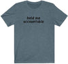 Back Row Accountable T-Shirt