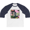 Beauty for Ashes Flowers Baseball T-Shirt