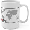 GOspel World Map 15oz Mug