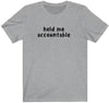 Back Row Accountable T-Shirt