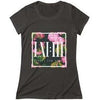 Beauty for Ashes Flowers Women's T-Shirt Solid Black Triblend M