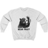 Bear Fruit Crewneck Sweatshirt White S