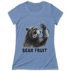 Bear Fruit Women's T-Shirt Blue Triblend S