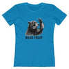Bear Fruit Women's T-Shirt Aqua Triblend S