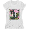 Beauty for Ashes Flowers Women's T-Shirt White Fleck Triblend L