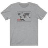 Gospel World Map T-Shirt Athletic Heather XL