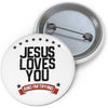 Honest Youth Pastor Jesus Loves You Pin