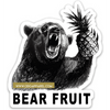 Bear Fruit Sticker