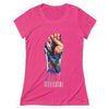 Tetelestai Women's T-Shirt Berry Triblend L