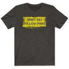 Yellow Paint T-Shirt Black 2XL