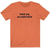 Back Row Accountable T-Shirt