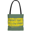 Yellow Paint Tote Bag