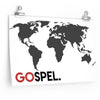 Gospel Map Poster