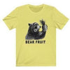 Bear Fruit T-Shirt Yellow S