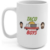 Taco Boys Logo 15oz Mug