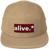 Alive.* Five Panel Cap