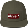 Alive.* Five Panel Cap