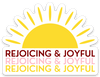 Rejoicing & Joyful Sun Sticker